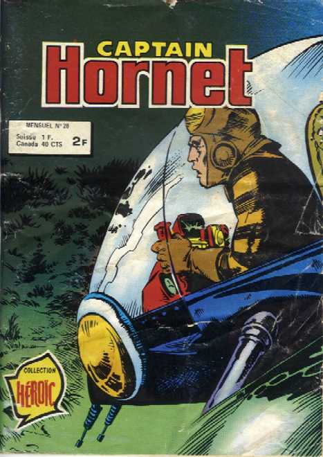 Scan de la Couverture Captain Hornet n 28